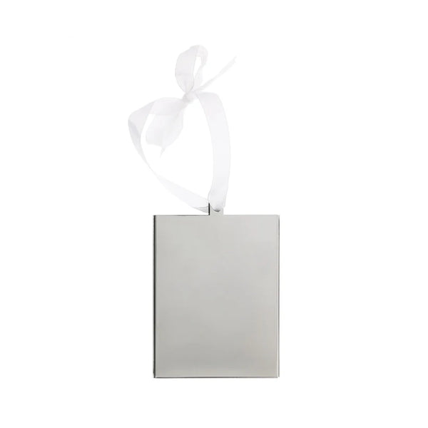 Silver Hanging Picture Frame Ornament