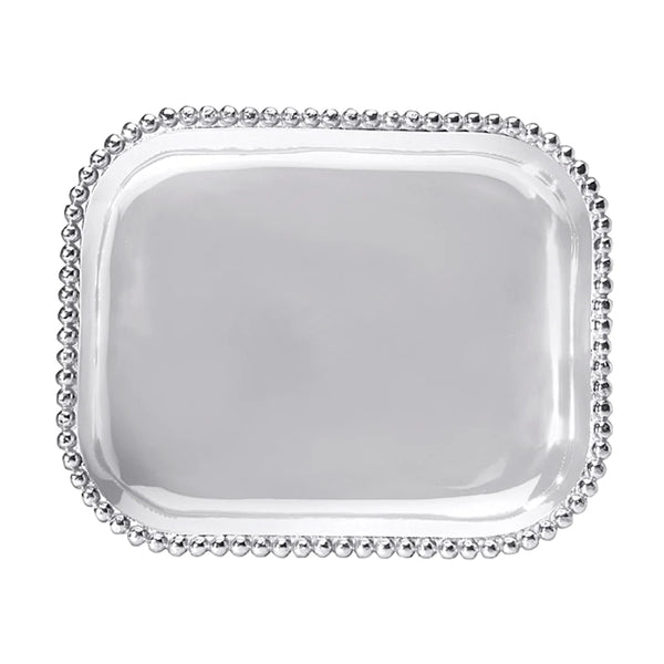 Mariposa - Pearled Rectangle Platter
