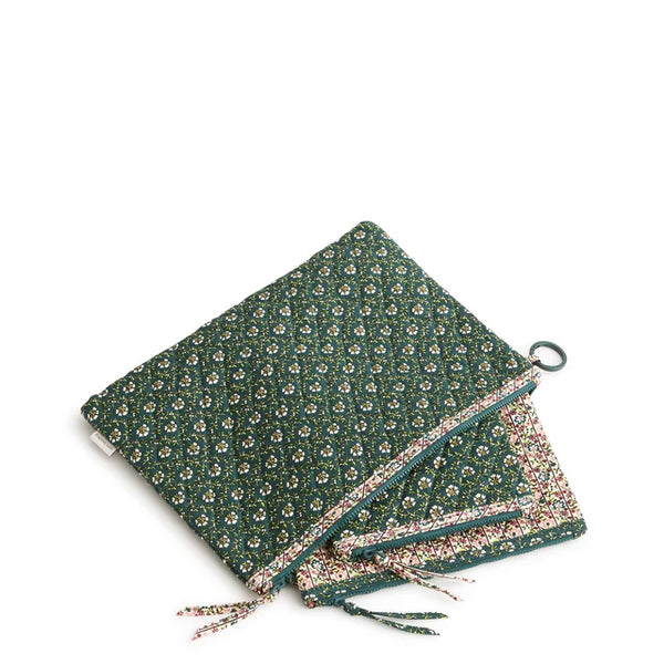 Vera Bradley - 3 Pouch Organizer Set | Mistletoe Lattice