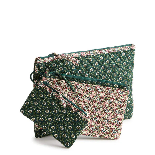 Vera Bradley - 3 Pouch Organizer Set | Mistletoe Lattice