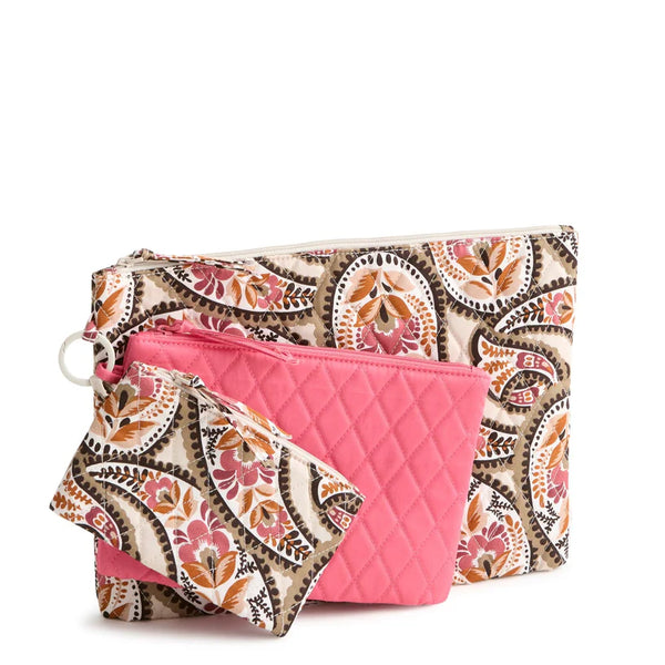 Vera Bradley - 3 Pouch Organizer Set | Blooming Paisley