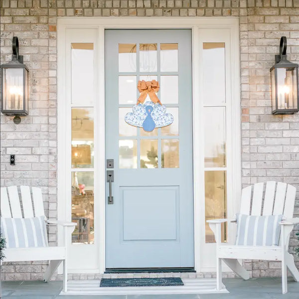 Door Hanger - Chinoiserie Turkey