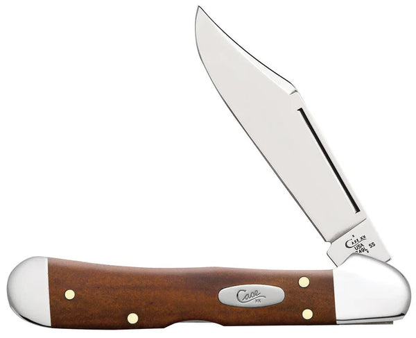 Case Knife -  Smooth Chestnut Bone Mini CopperLock®