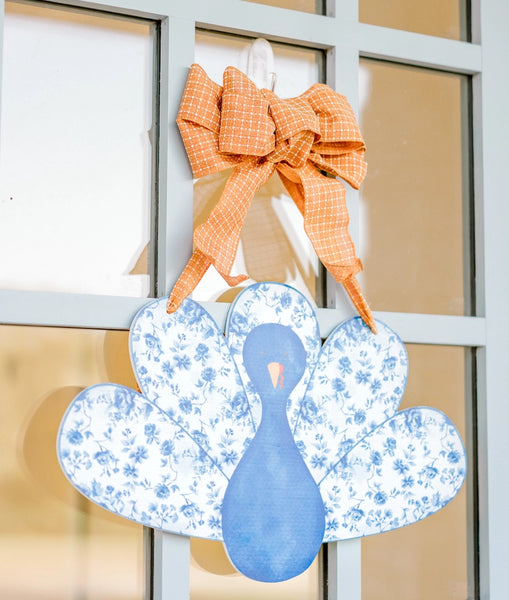 Door Hanger - Chinoiserie Turkey