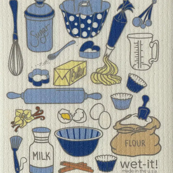 Wet-it! Reusable Cloth | Baking Time