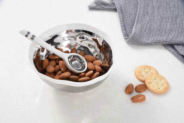 Pampa Bay - The Wavy Silver Set | Bowl & Spoon
