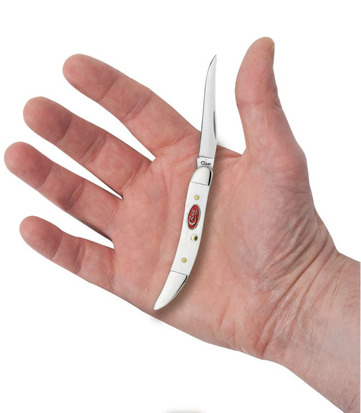 Case Knife - SparXX™ White Synthetic Small Texas Toothpick