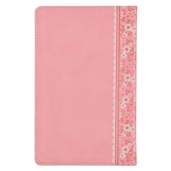 NLT Infant Bible - Pink Faux Leather