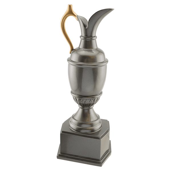 Golf Resin with Ferrule - Gun Metal w/ Gold Trim