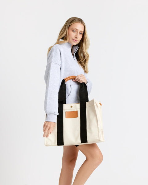 Boulevard - "Tilly" Large Canvas Tote
