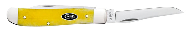 Case Knife - Yellow Bone Smooth Mini Trapper