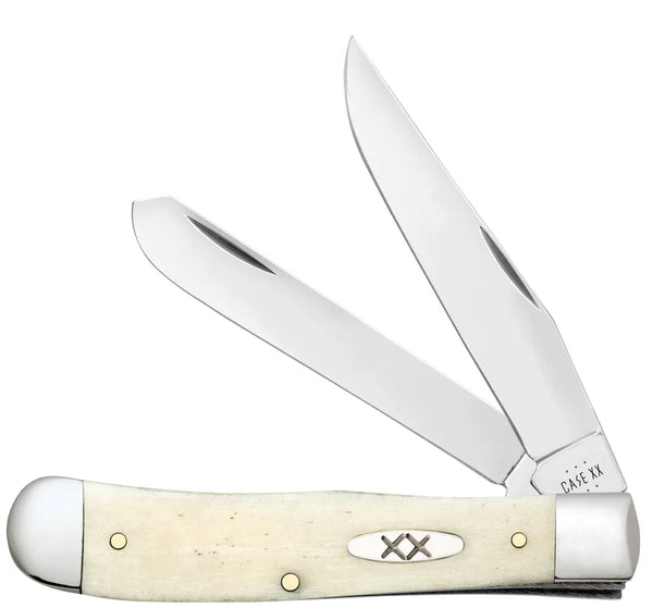 Case Knife - Natural Bone Smooth Trapper