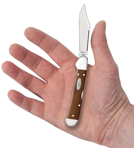 Case Knife -  Smooth Chestnut Bone Mini CopperLock®