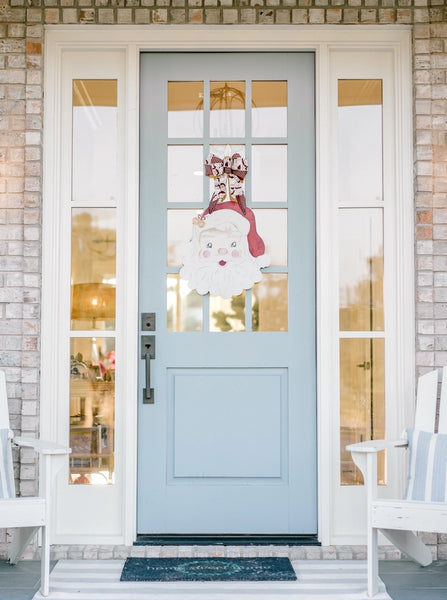 Door Hanger - Holly Jolly Santa