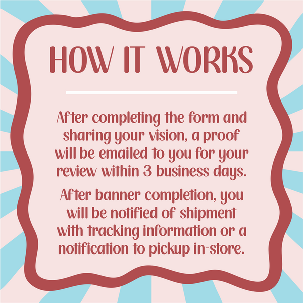 Custom Hand-Painted Banners