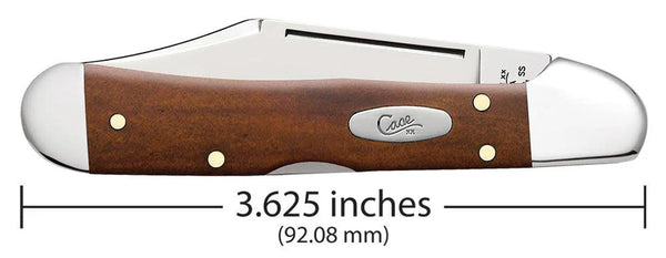 Case Knife -  Smooth Chestnut Bone Mini CopperLock®