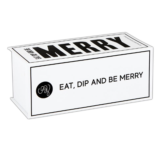 Eat, Dip & Be Merry Book Box Gift Set