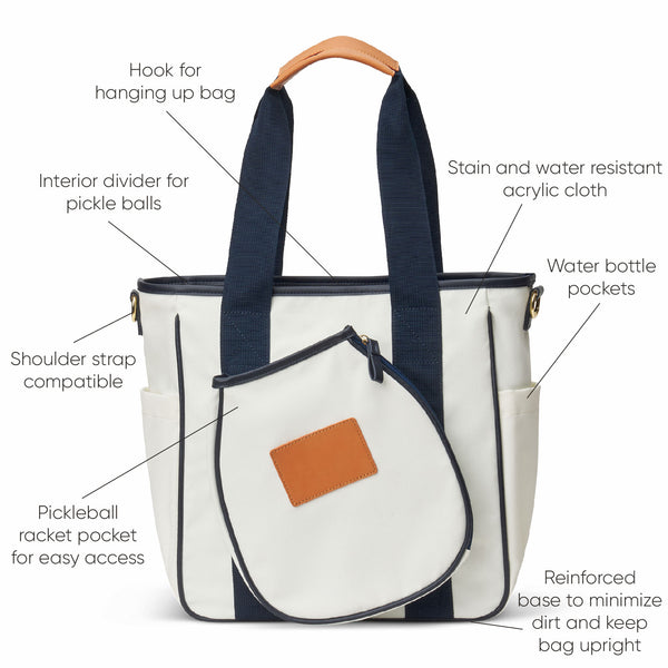 Boulevard - "Lennox" Pickleball Tote