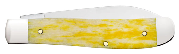 Case Knife - Yellow Bone Smooth Mini Trapper