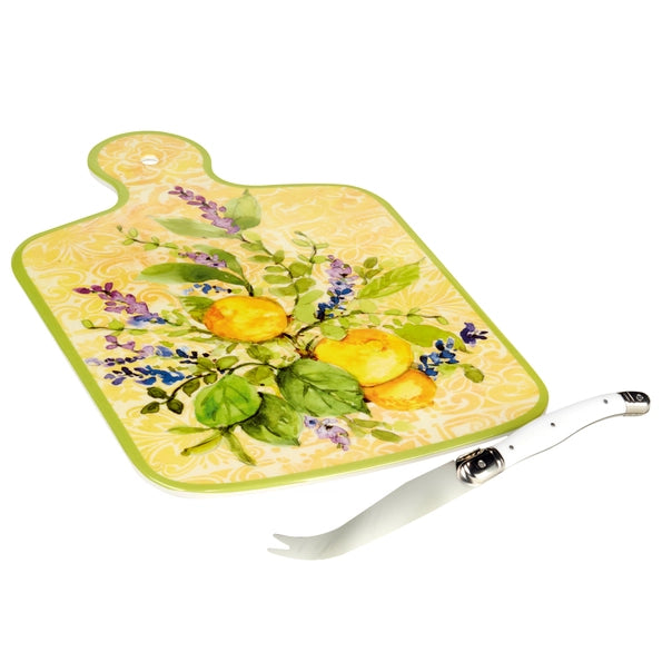 Melamine Cheese Board - Lemon Zest