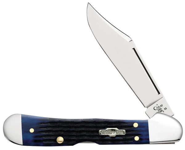 Case Knife - Blue Bone Rogers Corn Cob Mini CopperLock®