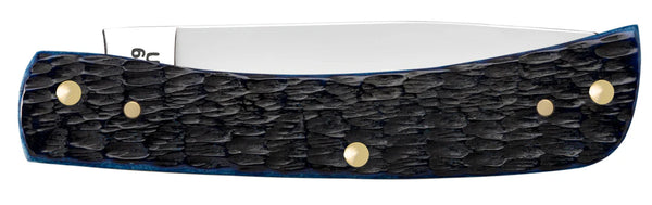 Case Knife - Navy Blue Bone Rogers Sod Buster® Jr