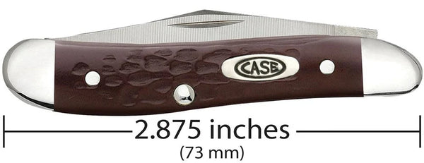 Case Knife - Brown Synthetic Peanut