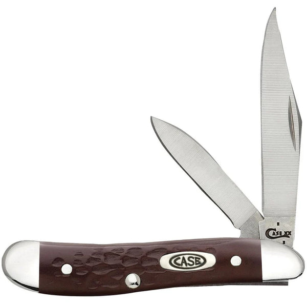 Case Knife - Brown Synthetic Peanut