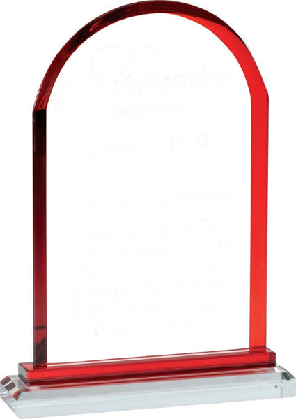 Crystal Award - Red Dome