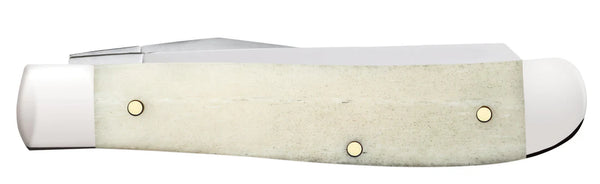 Case Knife - Smooth Natural Bone Mini Trapper