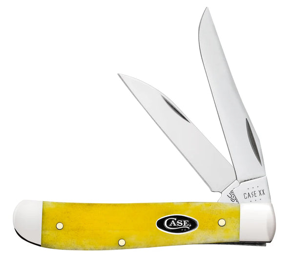 Case Knife - Yellow Bone Smooth Mini Trapper
