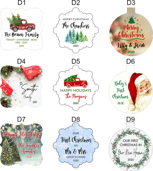 Ornament -  Full Color Customizable