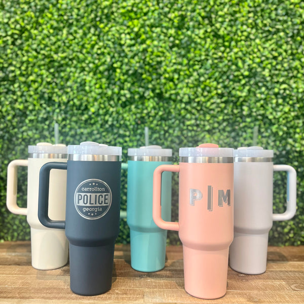 ENGRAVED STANLEY DUPE TUMBLERS