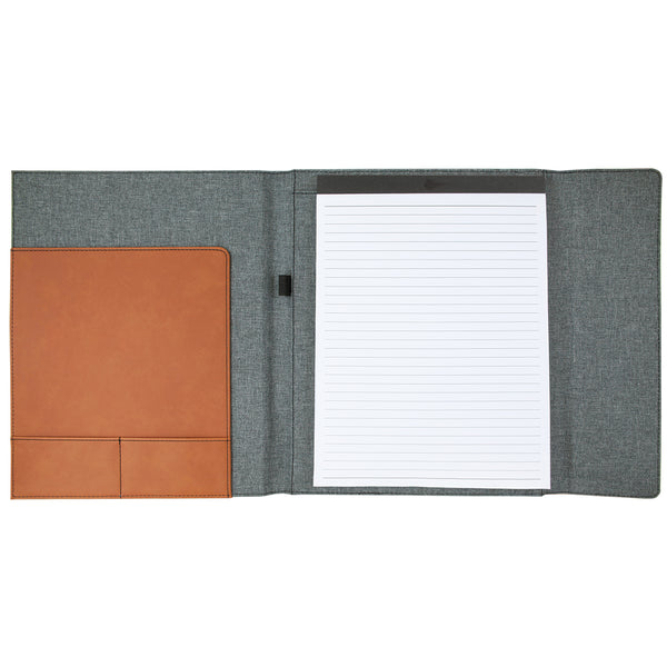 personalized textured portfolio