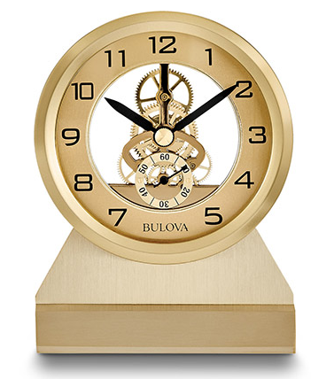 Bulova Golden Eye Clock