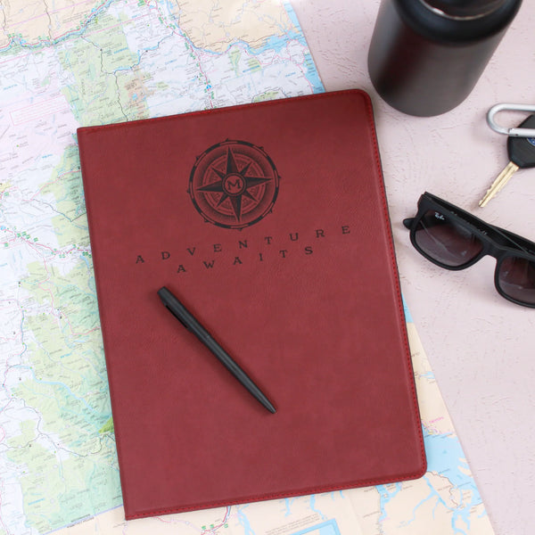 Personalized Small Leatherette Portfolio