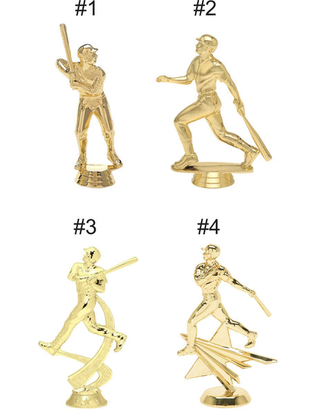 Baseball / Softball Trophy - Traditional Shiny - Male