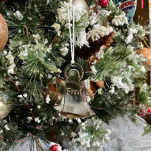 Silver Angel Ornament