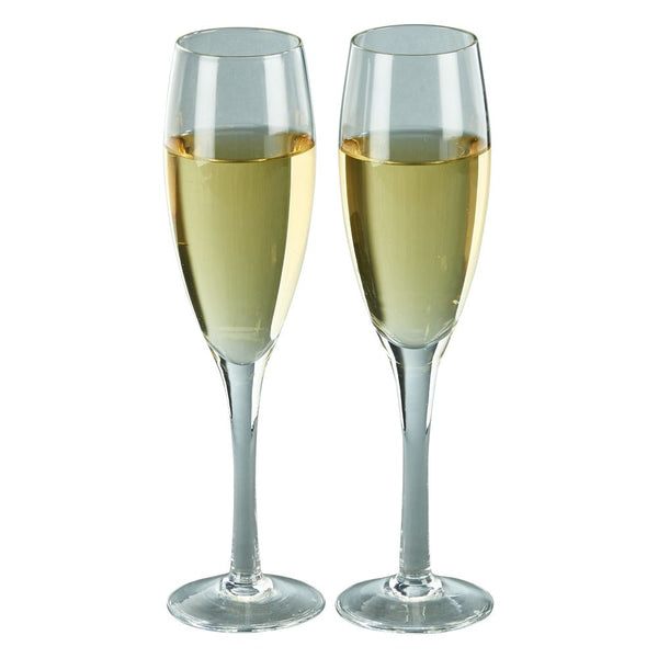 champagne flutes