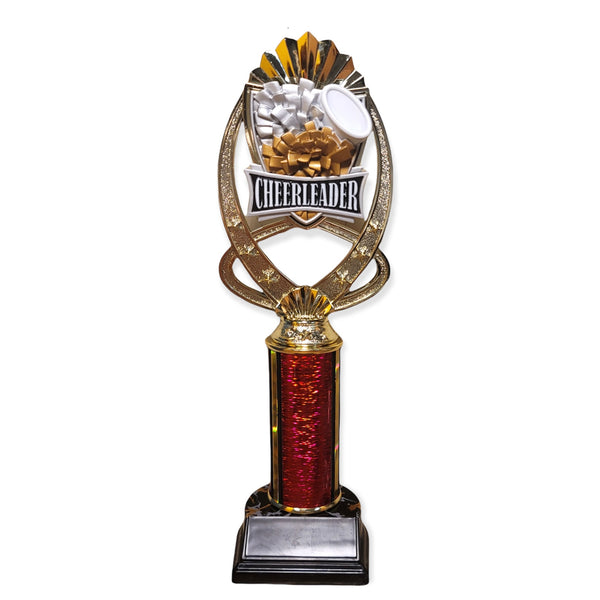 cheerleading colorful column award