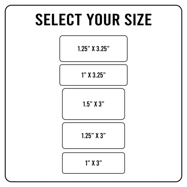 Plastic Lasered Two-Toned Name Badge