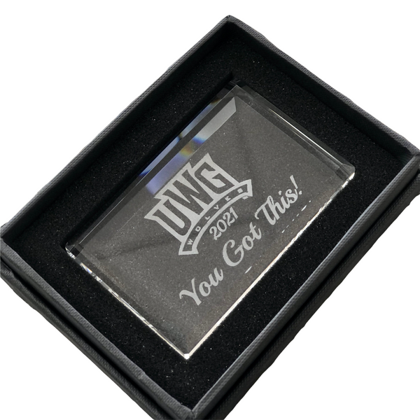 Engraved Crystal Paperweights