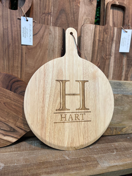 Cutting Board - Round Paddle
