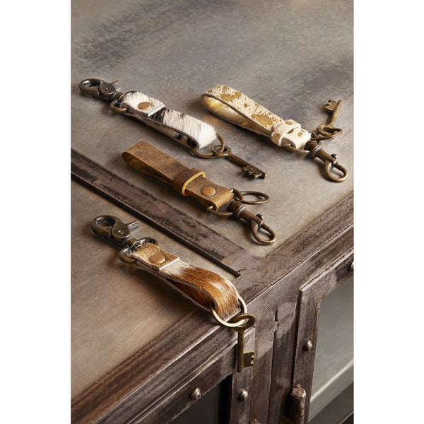 myra bag cowhide keychain