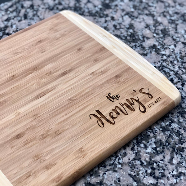 Cutting Board - Two Tone Rectangle