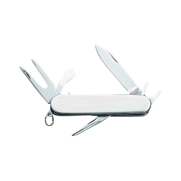 Pocket knife with golf tools.