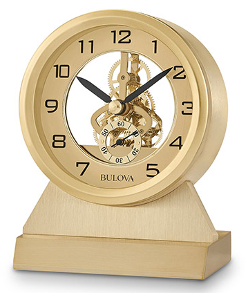 Bulova Golden Eye Clock