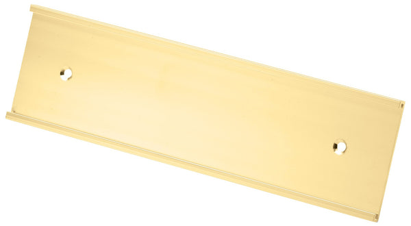 Metal Slide In Door/Wall Plate