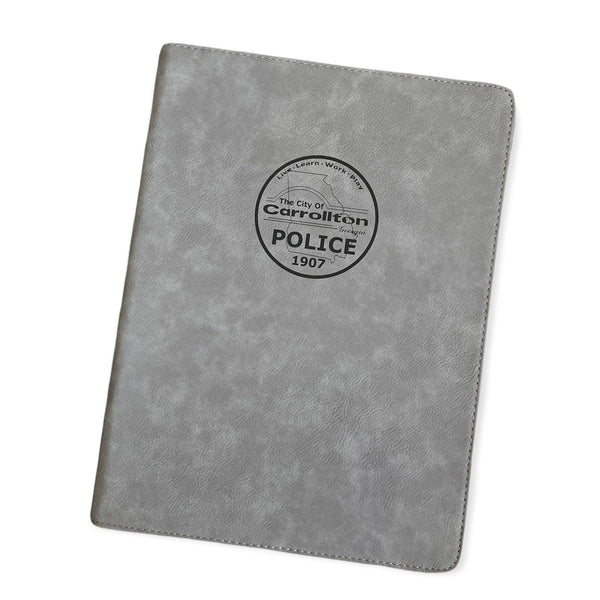 Personalized Large Leatherette Portfolio