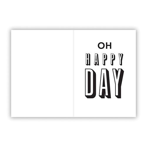 oh happy day greeting card